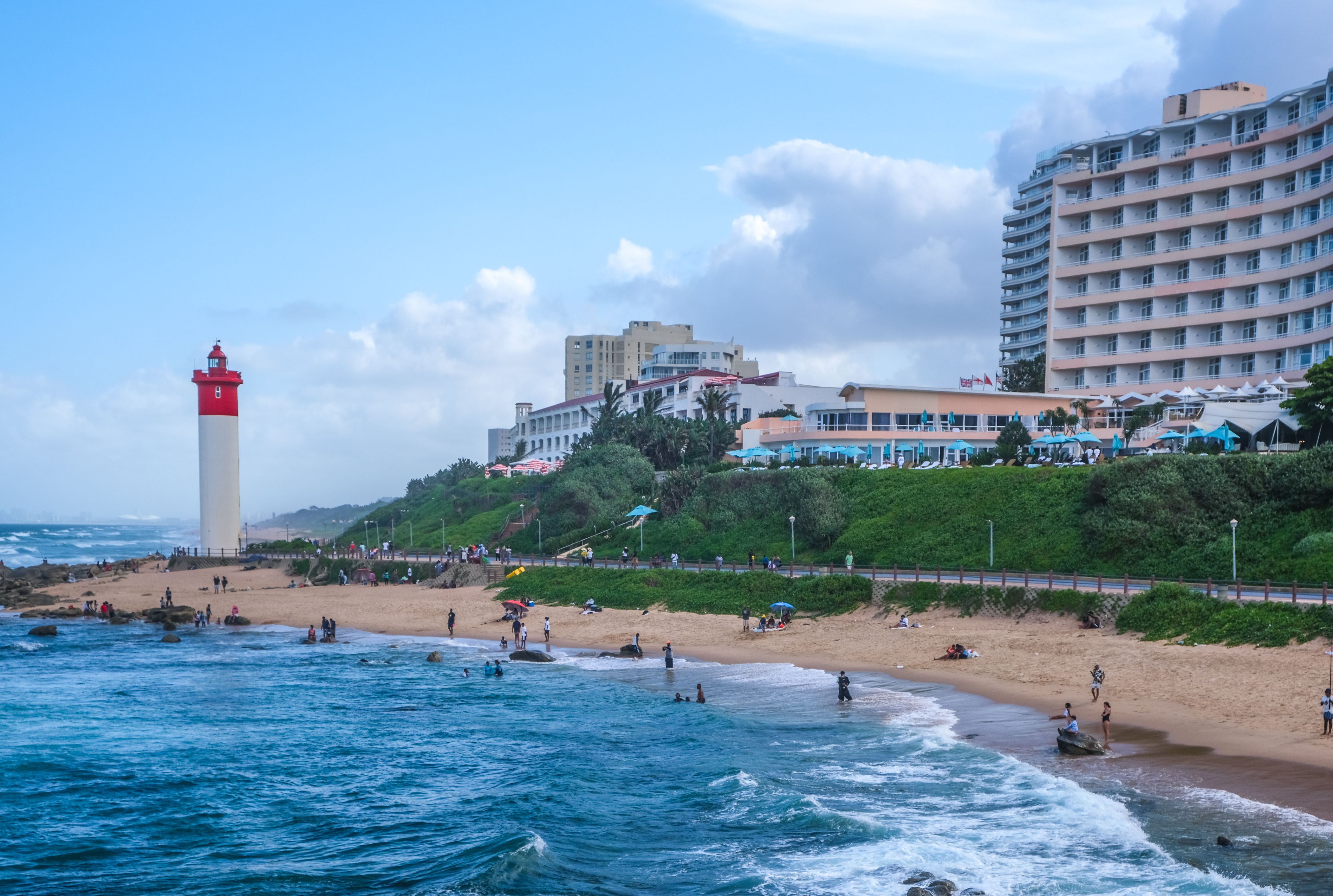 Durban city and beachfront attractions near Umhlanga Rocks